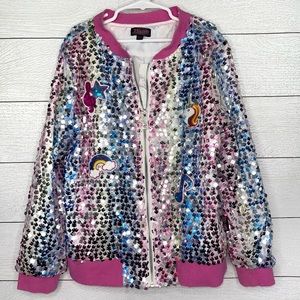 jojo siwa glitter jacket